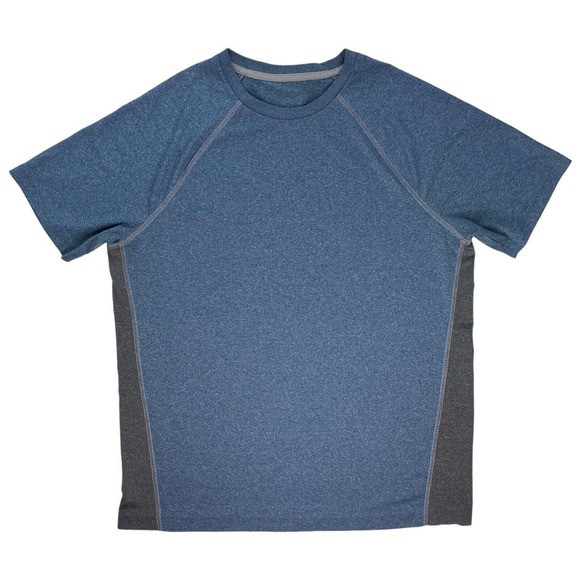 A&F (& unbranded) T-Shirts Lot of 2 Men's Sz Medium Blue Red Muscle Short Sleeve - Picture 3 of 12